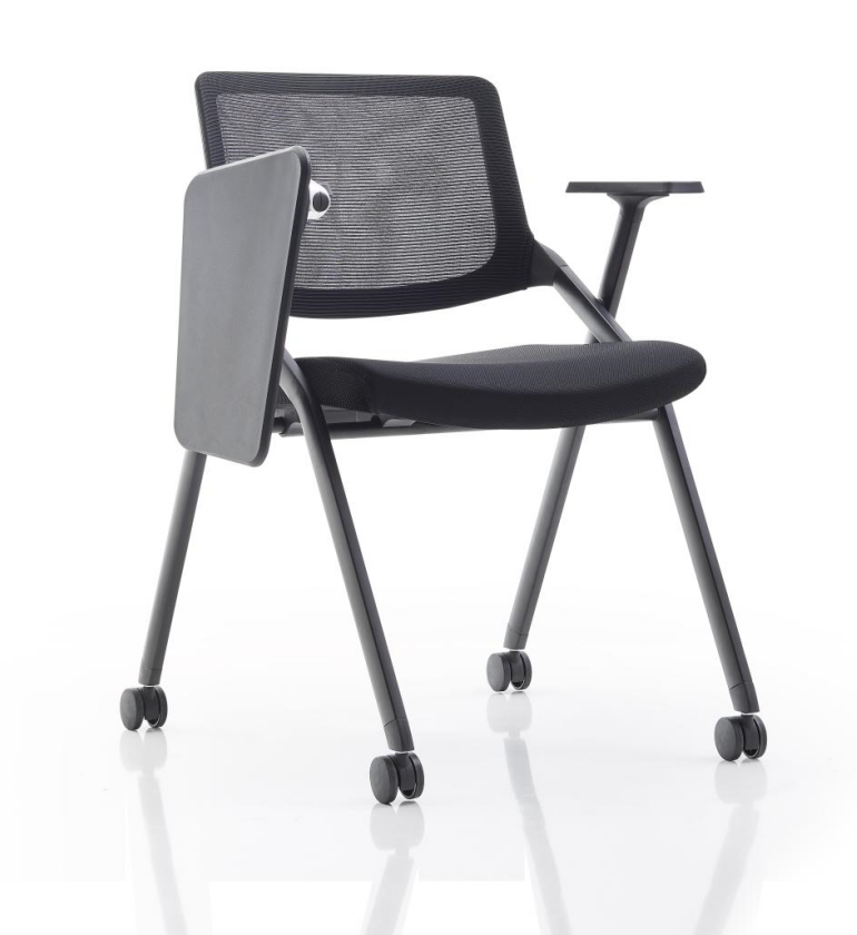 Training black Chair with Removable Wheel